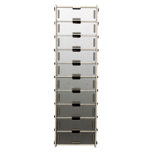 10er Tower mit Schubladen